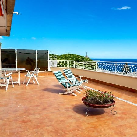 168B - La Terrazza Sul Mare, Casa A 10 Minuti Da Spiaggia, Parcheggio Privato Gratis 圣雷默 外观 照片